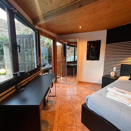 Studio Bed-room In Quiet Montain - Swimming Pool, Jacuzzi, Wifi, Tv Outdoor Chill Out - La Lezardiere Lejlighed San Bartolomé